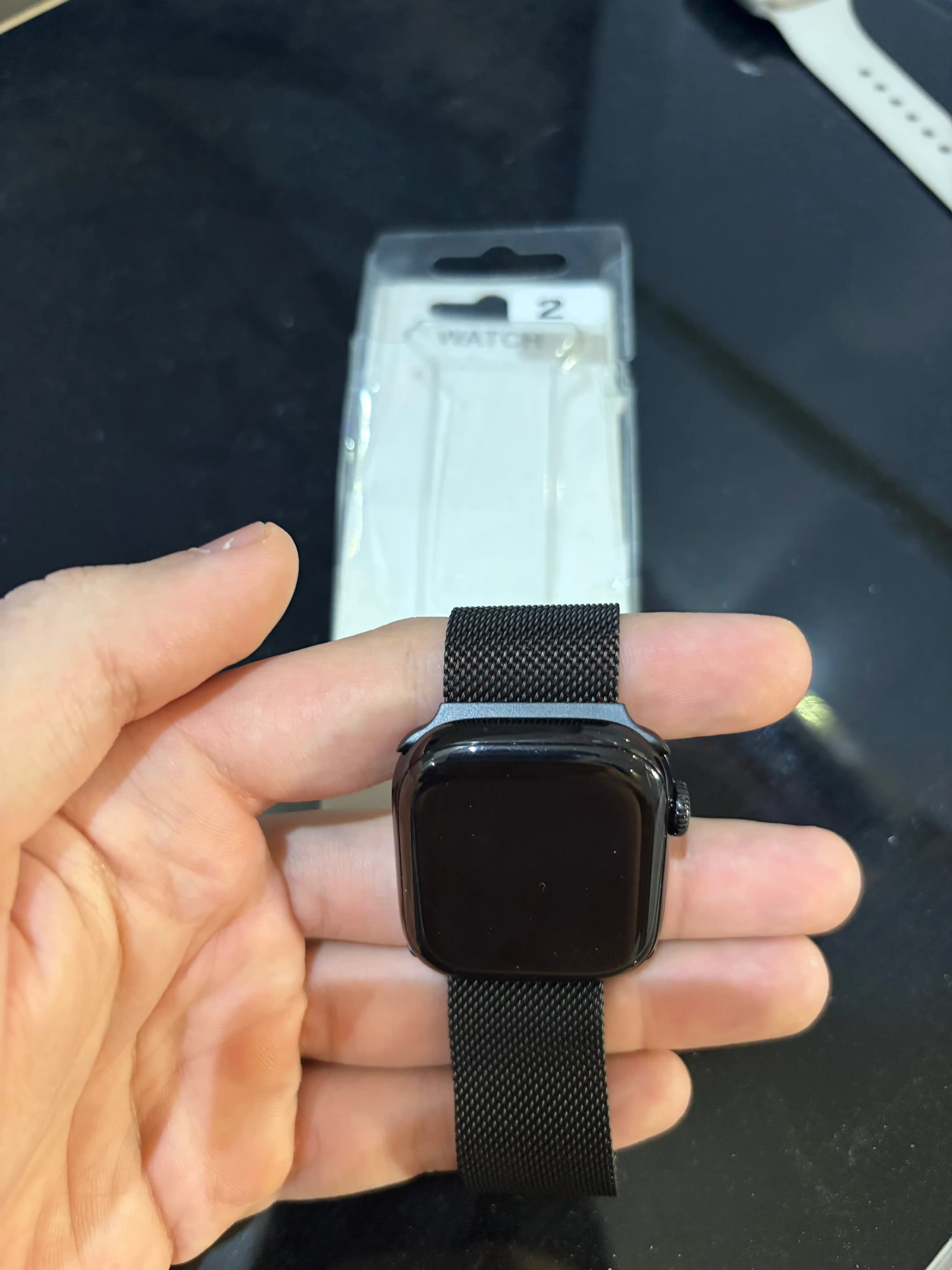 Ремешок для Apple Watch 1,2,3,4,5,6,7,8,9,SE Ultra "Миланская петля", металлический