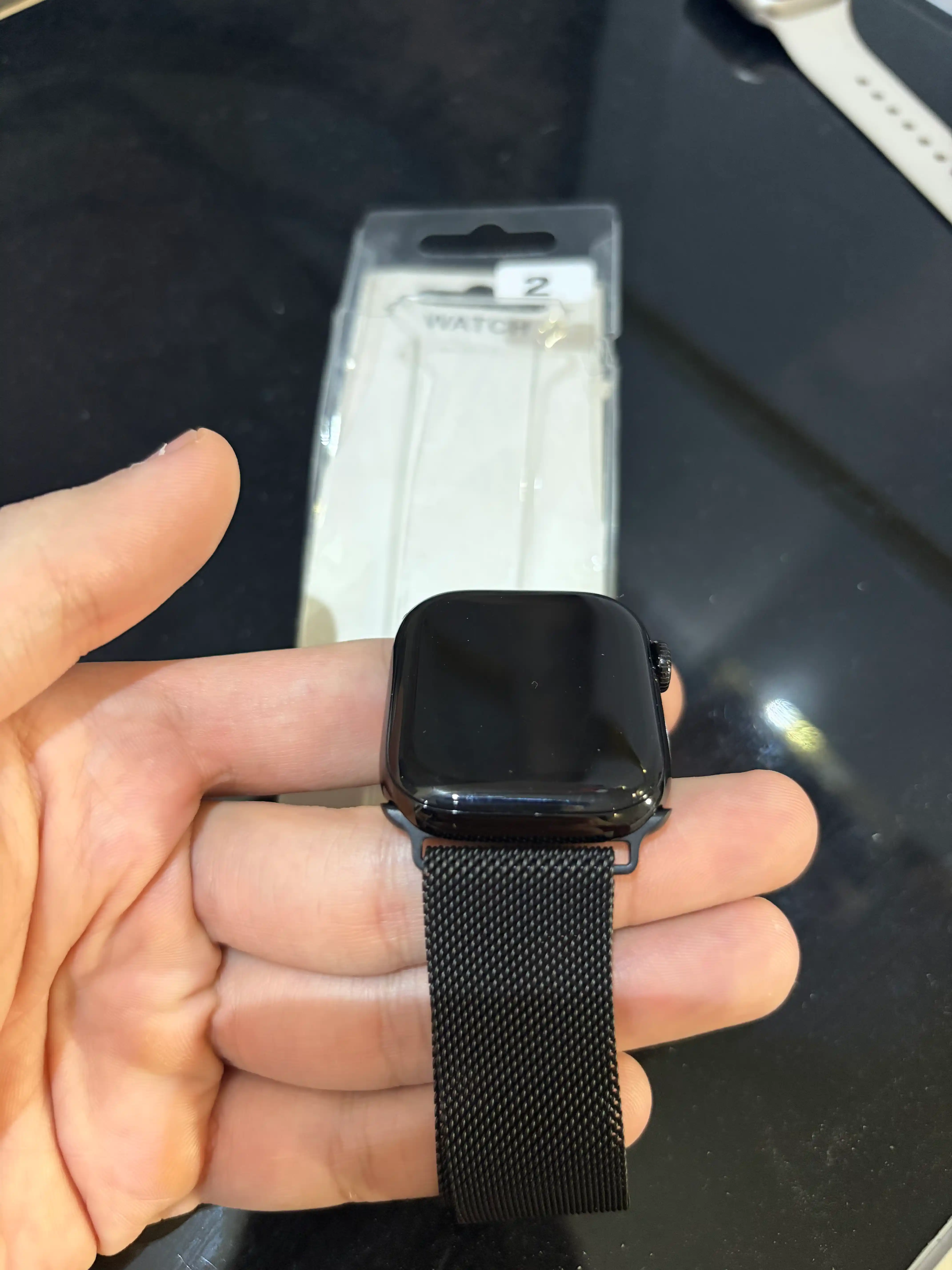 Ремешок для Apple Watch 1,2,3,4,5,6,7,8,9,SE Ultra "Миланская петля", металлический