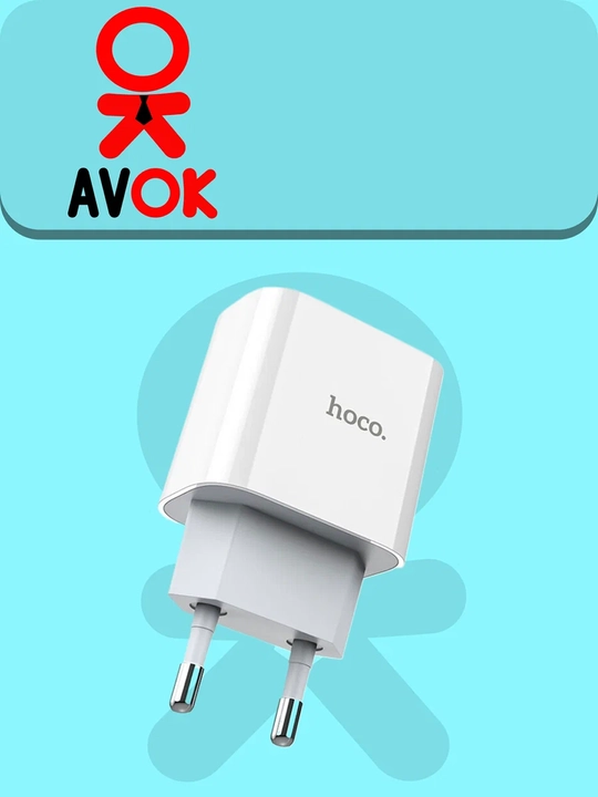 Hoco C76A Plus tarmoq quvvatlagichi, Type-C, PD/QC3.0/QC2.0/Huawei Fast Charge, 20