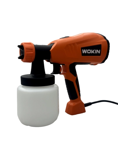 Qo'lda ishlatiladigan HVLP purkagich (bo'yoq-masofadan boshqarish pulti) 400W 800 ml WOKIN - 