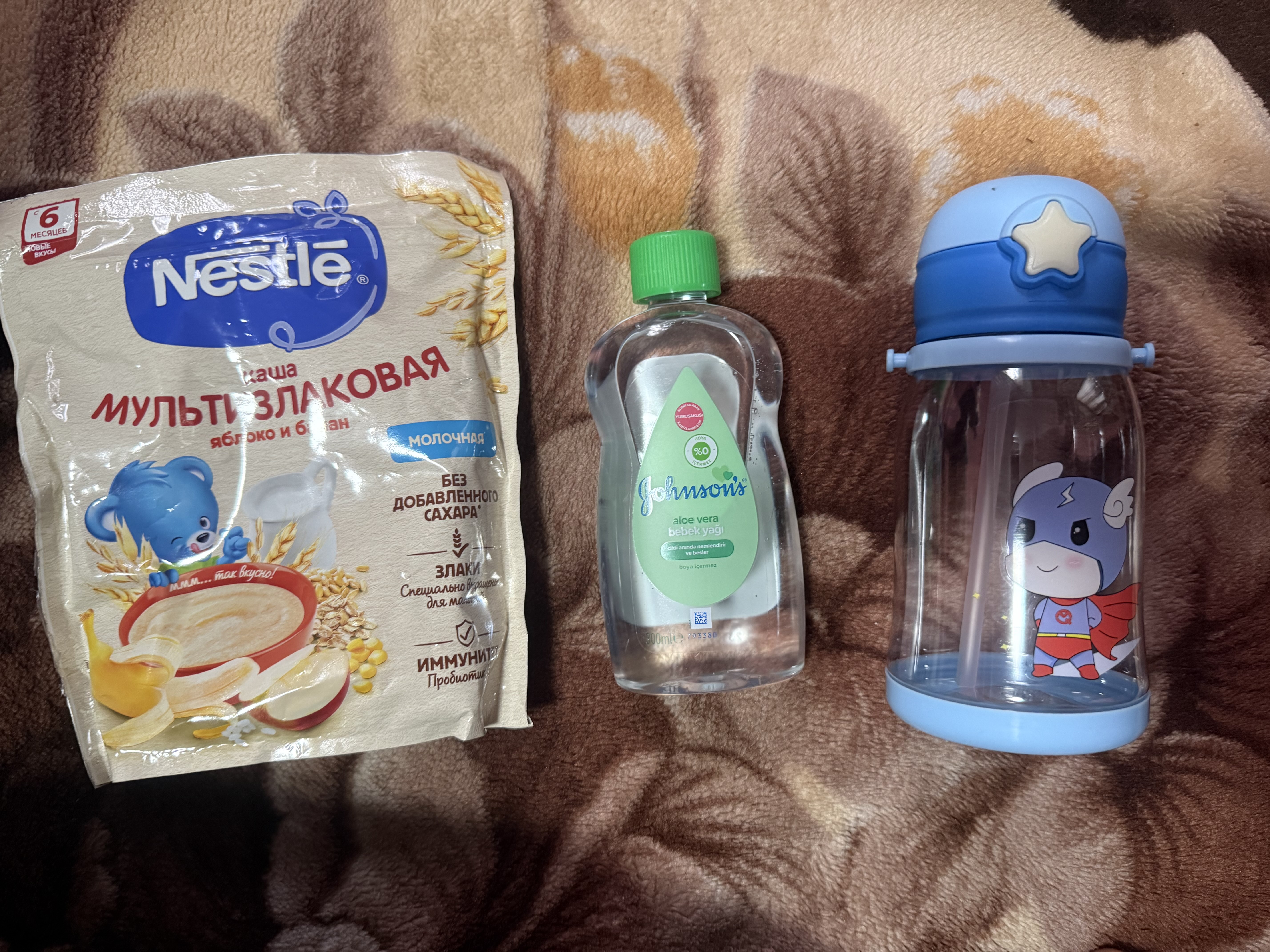 Olma va banan qo‘shilgan 6 oylik 200 g BL probiotikli Nestlé ko‘p donli sutli bo‘tqasi
