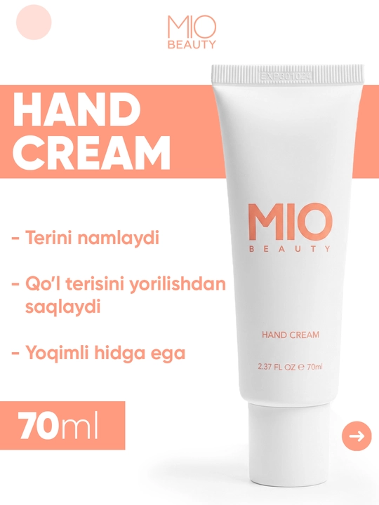 Qo'l uchun krem Mio Beauty - 