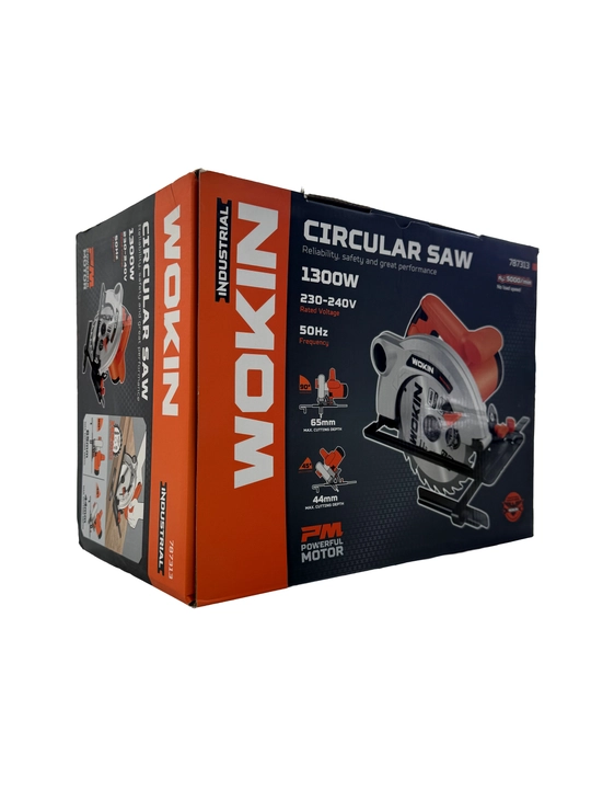 Циркулярная пила 185мм 1300w WOKIN