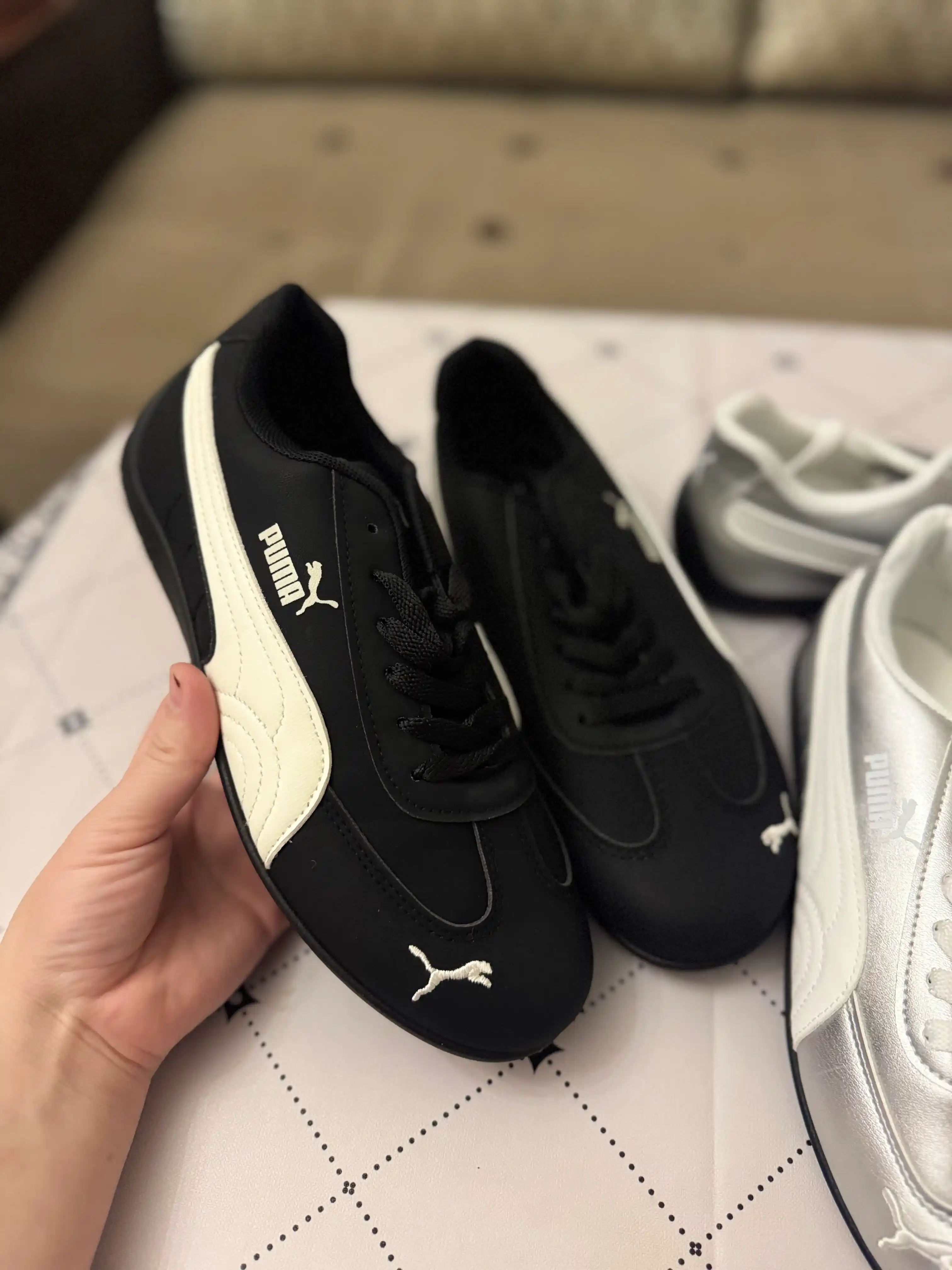 Puma kundalik baletkalar 1o'lchamga katta 1o'lcham kichigini buyurtma qiling BOLSHIMERKA