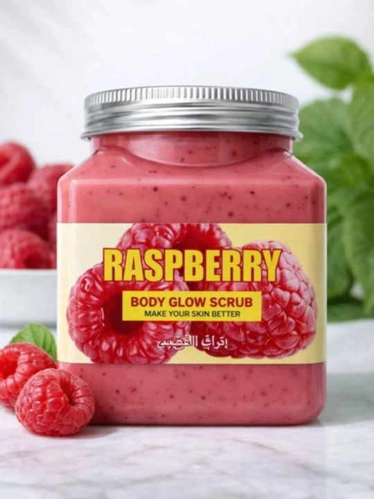 Turli xil hidlarga ega bo'lgan tanani yorituvchi skrab Body Glow