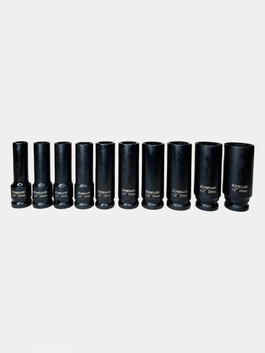 Набор ударных головок 1/2" CR-V, 10 предметов