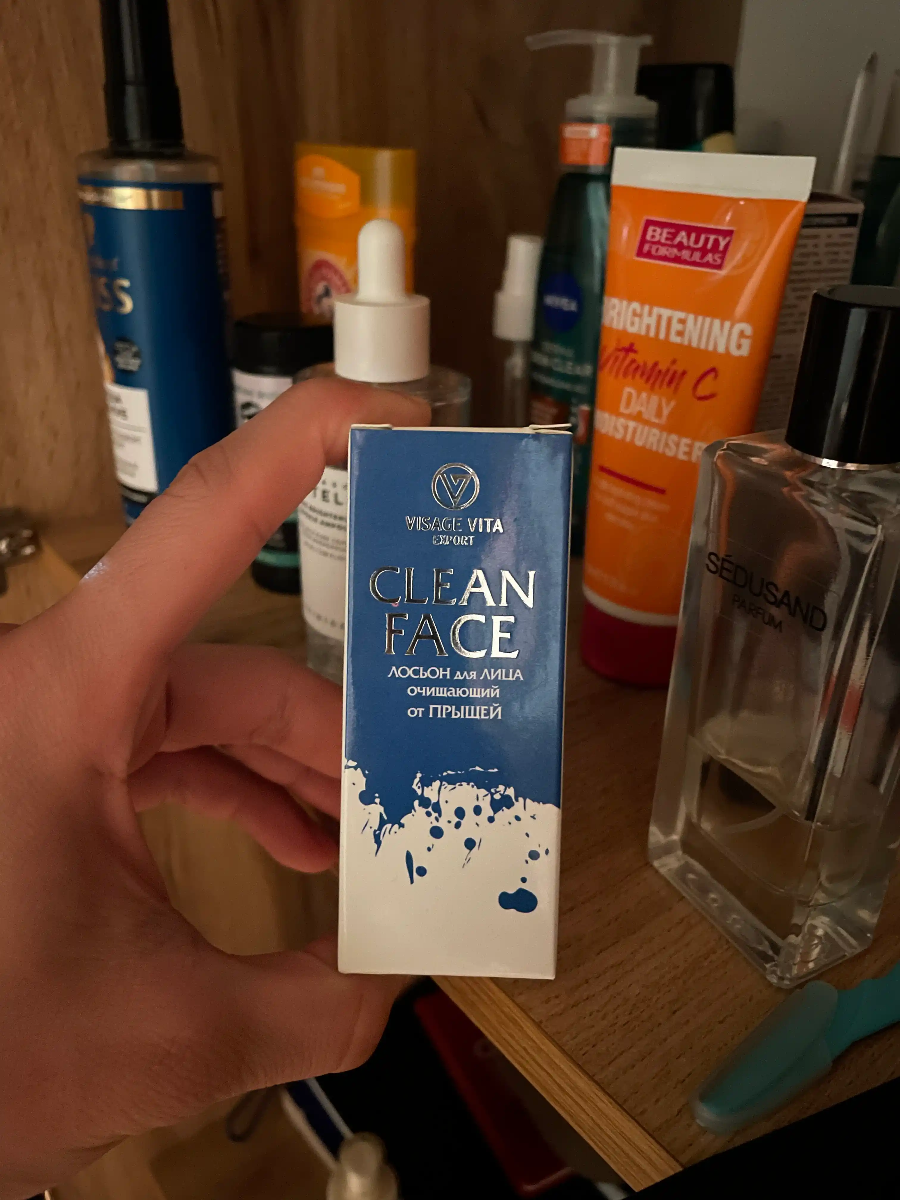 CLEAN FACE losoni, yog‘li va muammoli teri uchun, husnbuzarga qarshi