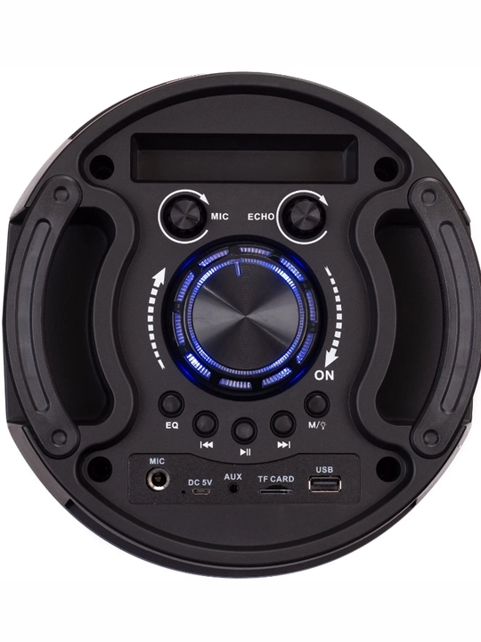 Портативные колонки, ZQS, Bluetooth RGB подсветка, TWS микрофон USB с караоке, TF AUX FM