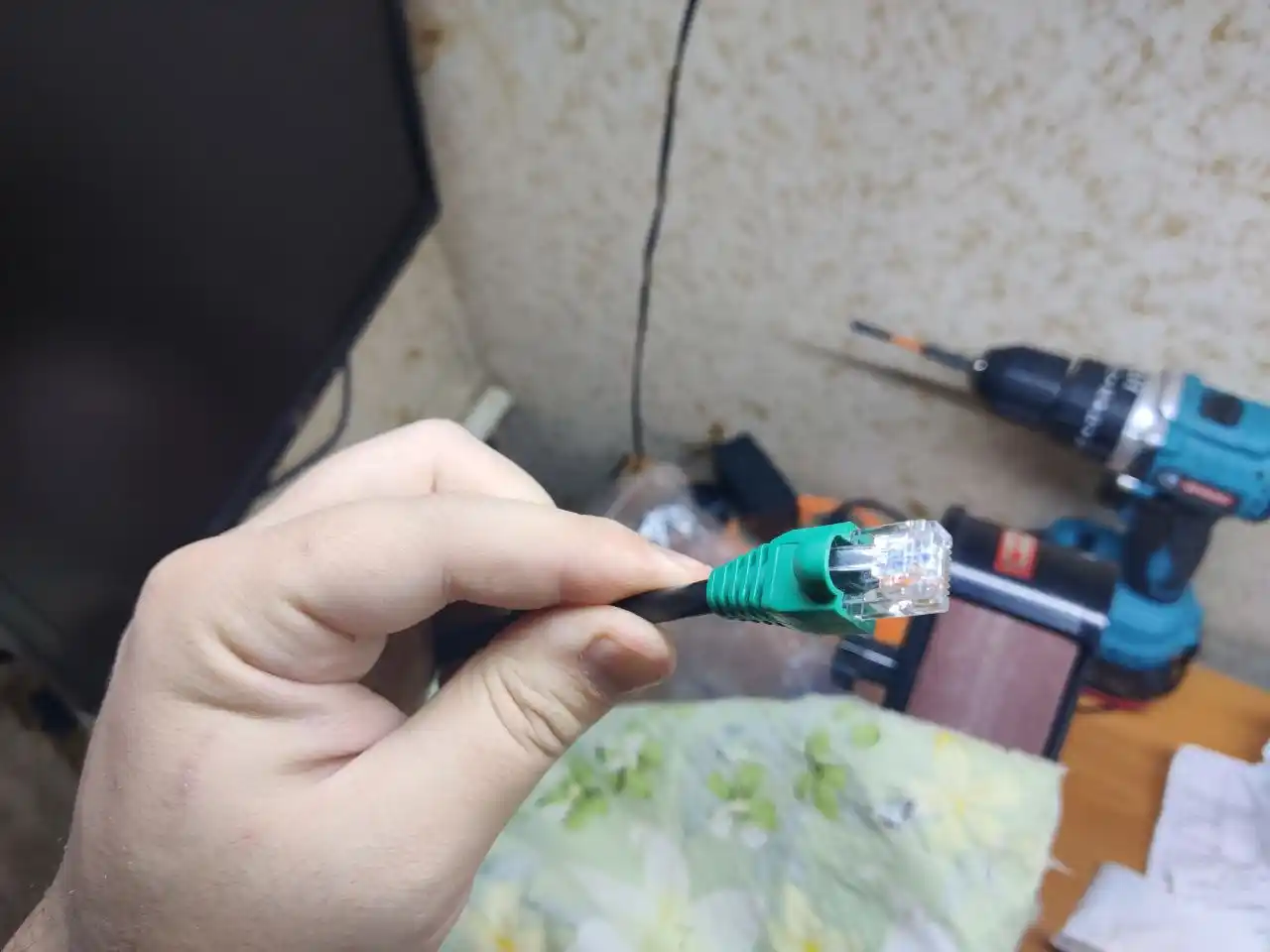 Коннектор RJ45 Cat6 со сквозным отверстием сквозной категория, 6 для витой пары