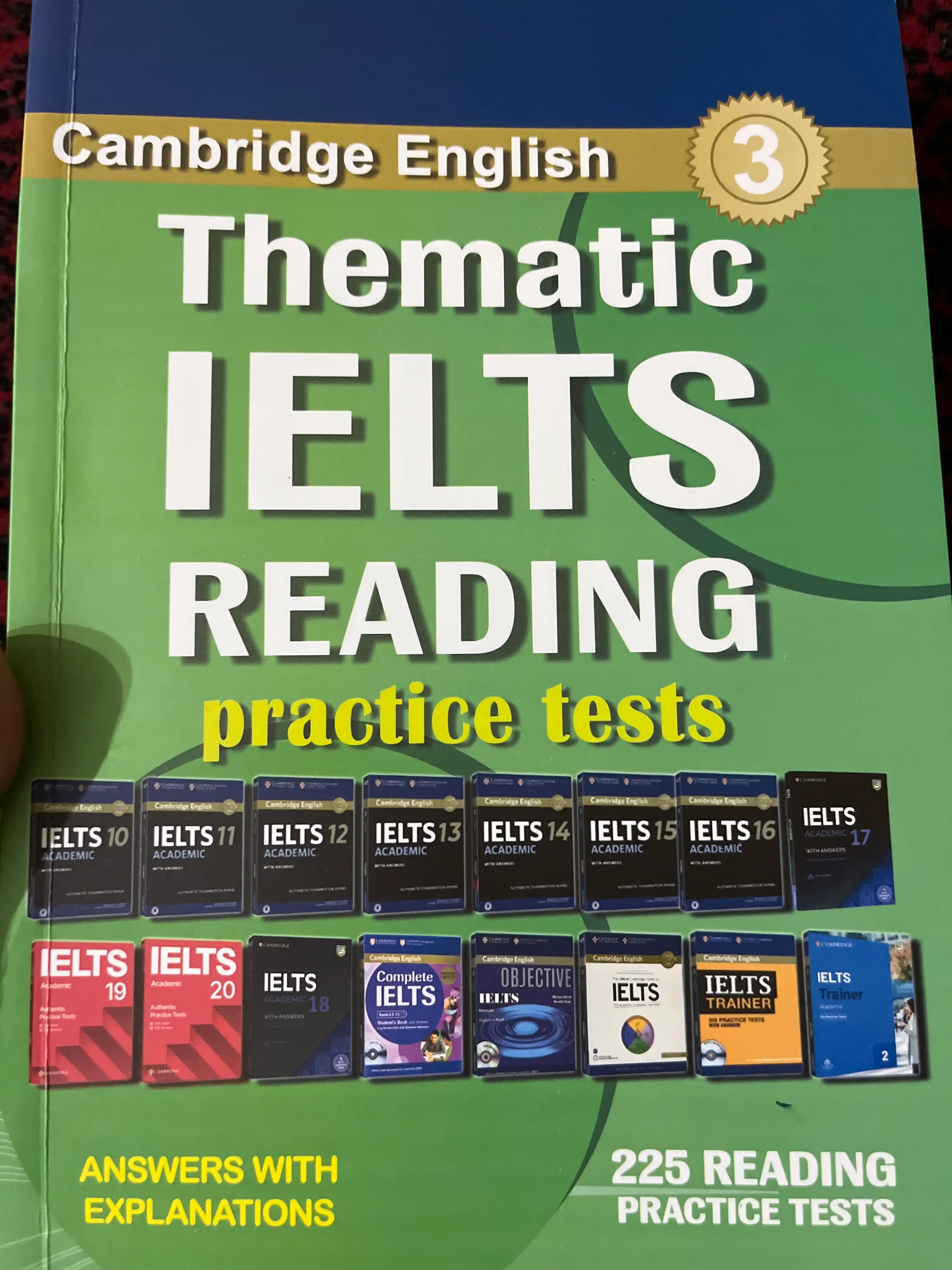 Thematic IELTS Reading. Listening. Writing Practice Tests va 2ta kitob to'plami