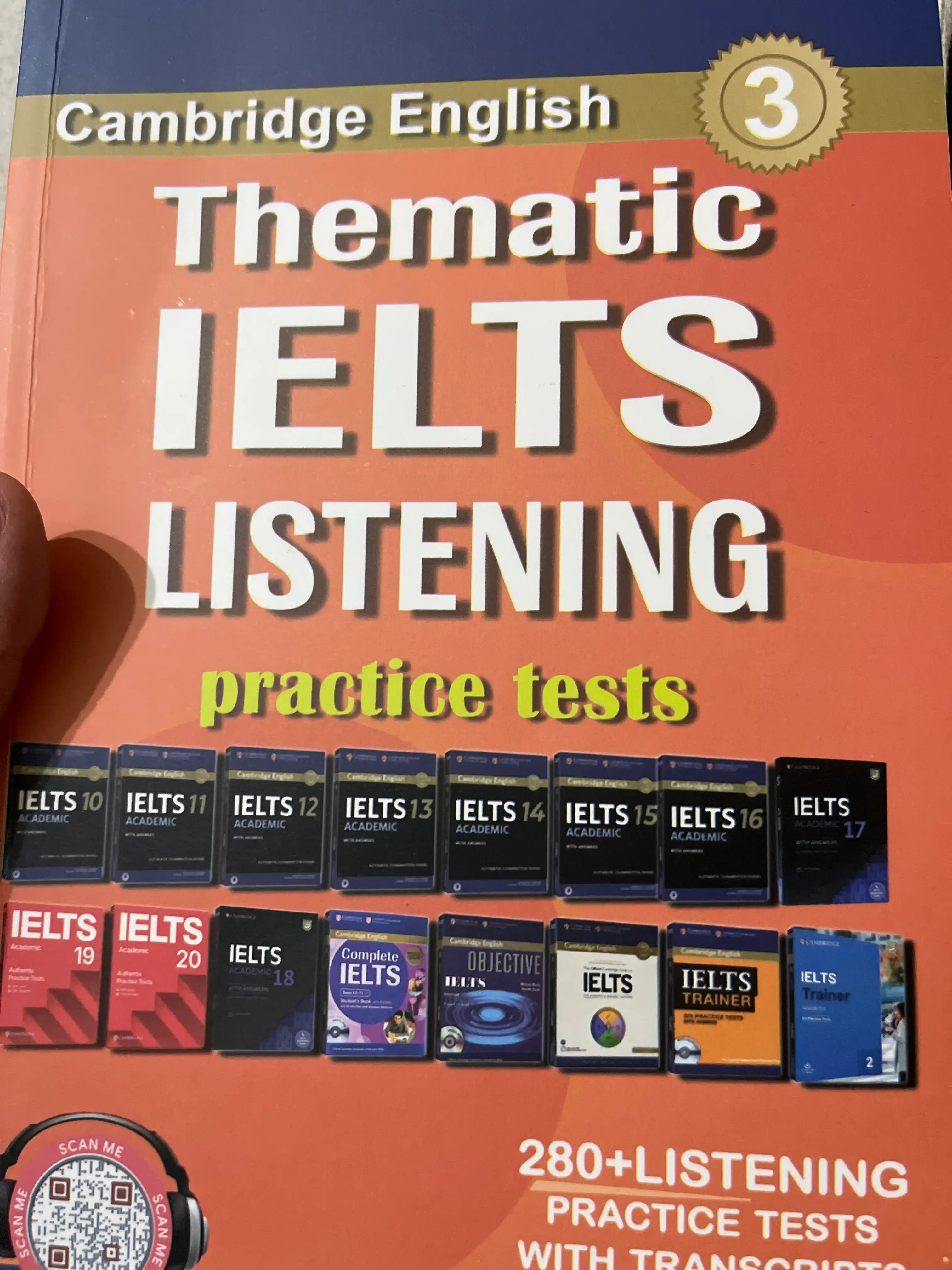 Thematic IELTS Reading. Listening. Writing Practice Tests va 2ta kitob to'plami