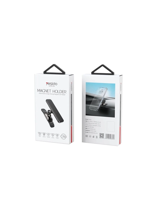 YESIDO C150 — Avtomobil uchun magnitli telefon ushlagich (360° aylanuvchi) - 