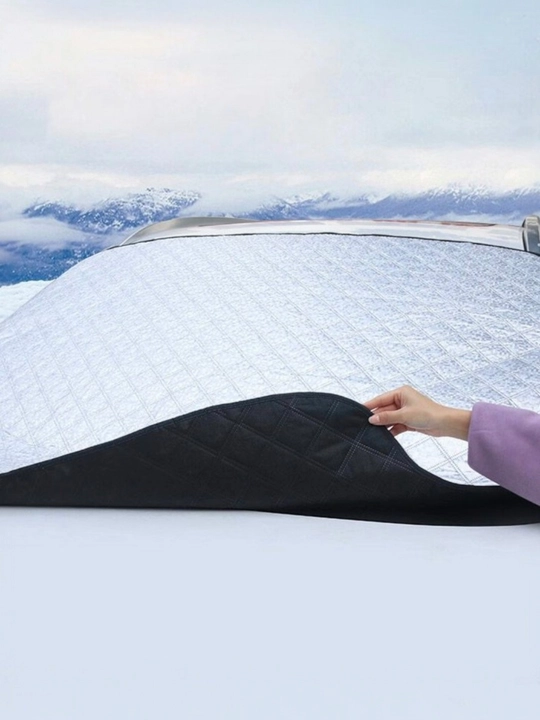 Avto tent, avtomobil old oynasi uchun quyoshdan himoya yopqichi, universal qoplama