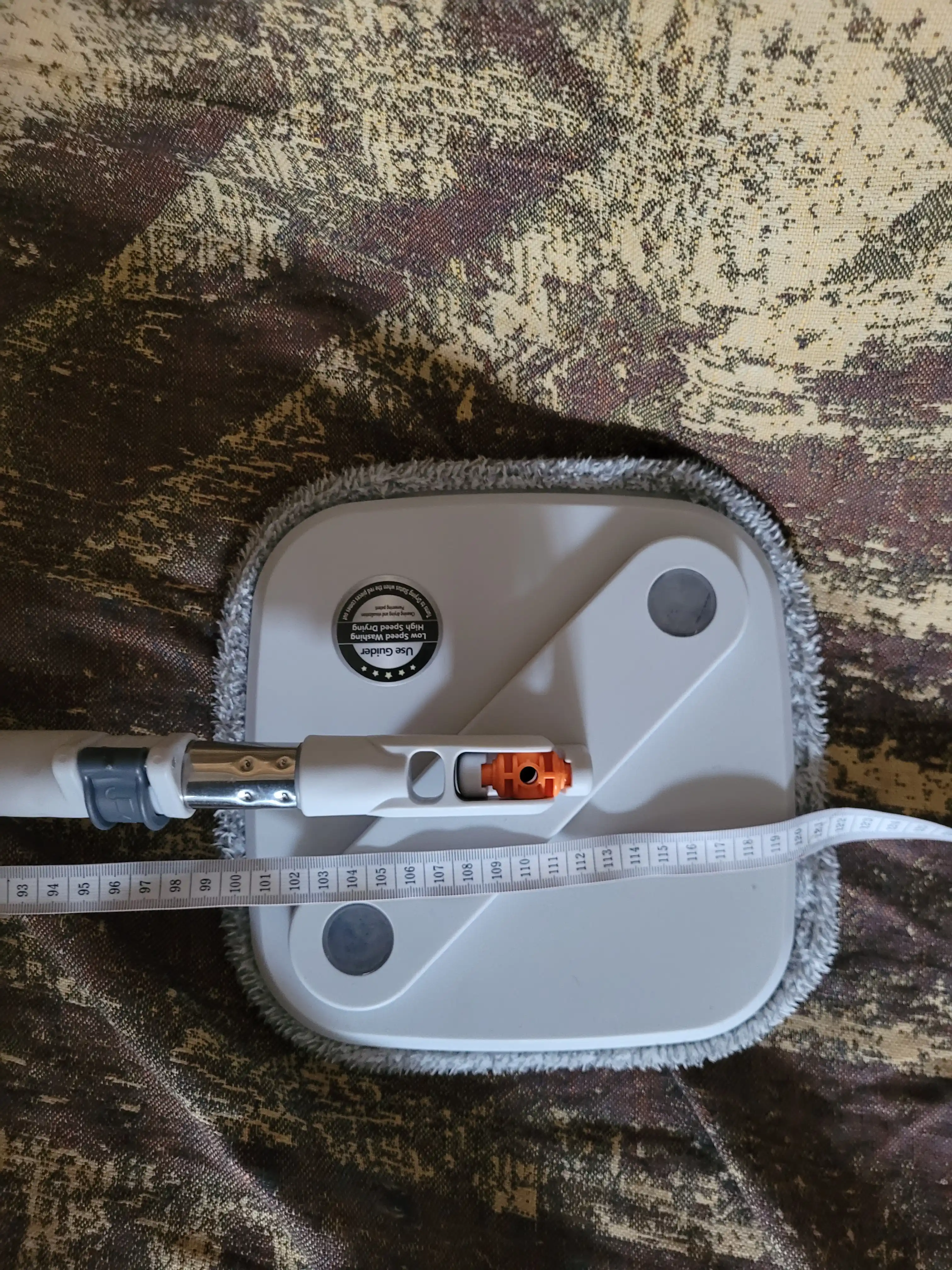 Aqilli chelakli shvabra, toza suv bilan yuvadi, mikrofibra, 2.5l