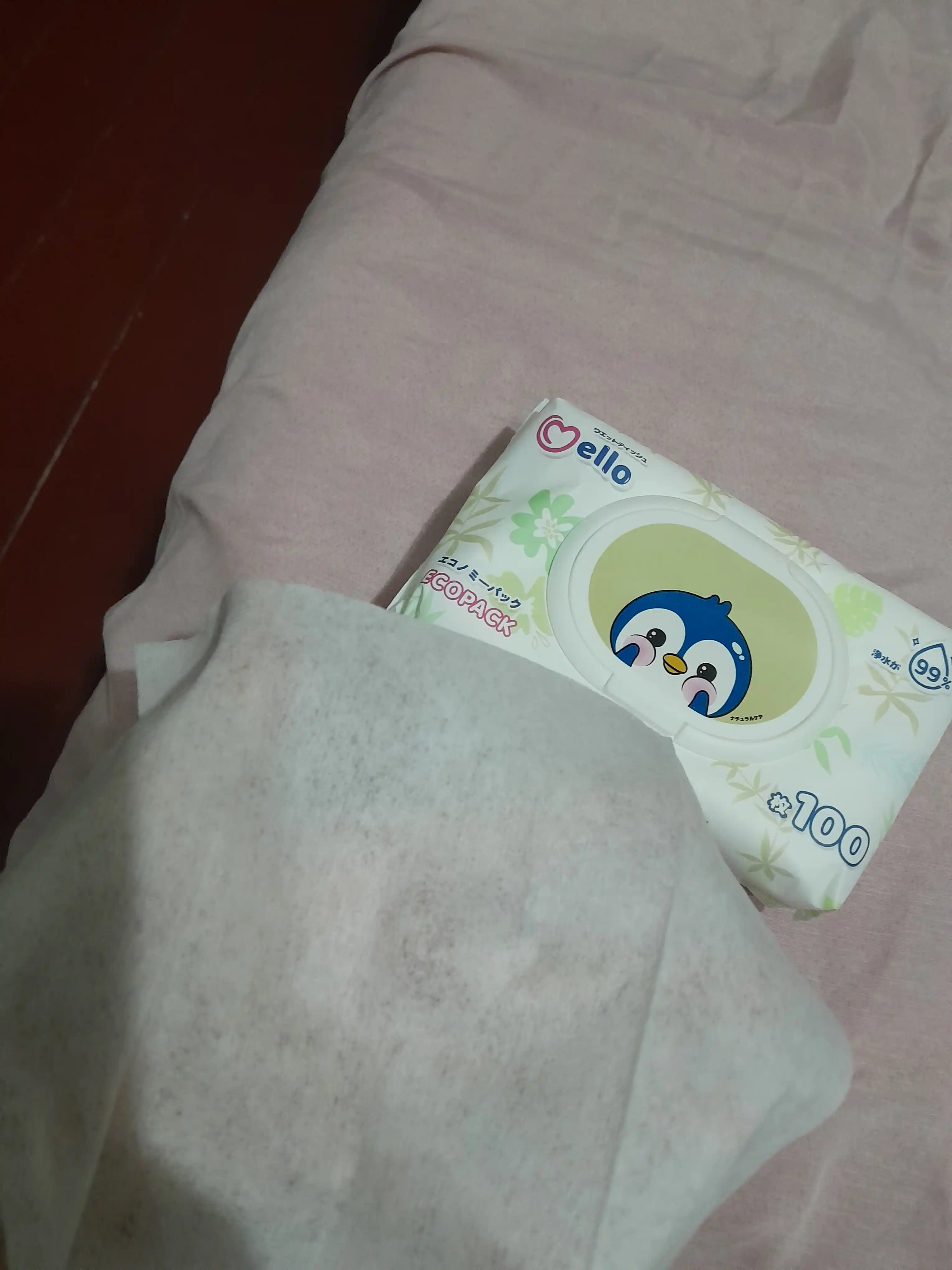 Gigienik bolalar uchun nam salfetkalar MELLO, 100 dona