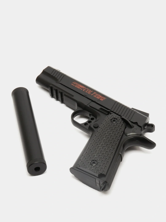 Temir pistolet, o'yinchoq pnevmatik qurol, metal pistolet, Glock bolalar uchun oyinchoqlar
