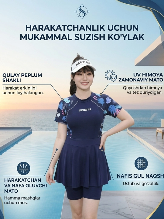 Ayollar uchun cho`milish kiyimlari - 