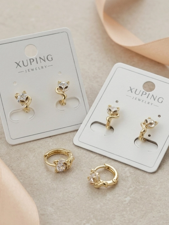 Серьги для девочек и женщин, Xuping 