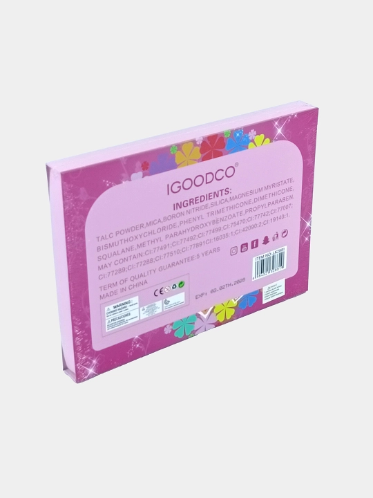 Детский набор косметики IGOODCO 25 в 1, феи и цветы