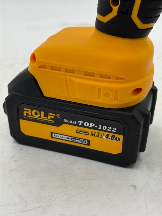Akkumulyatorli kraskapult Rolf TOP-1022 akkumulyator - 2 dona, daqiqasiga 36 000 aylanish