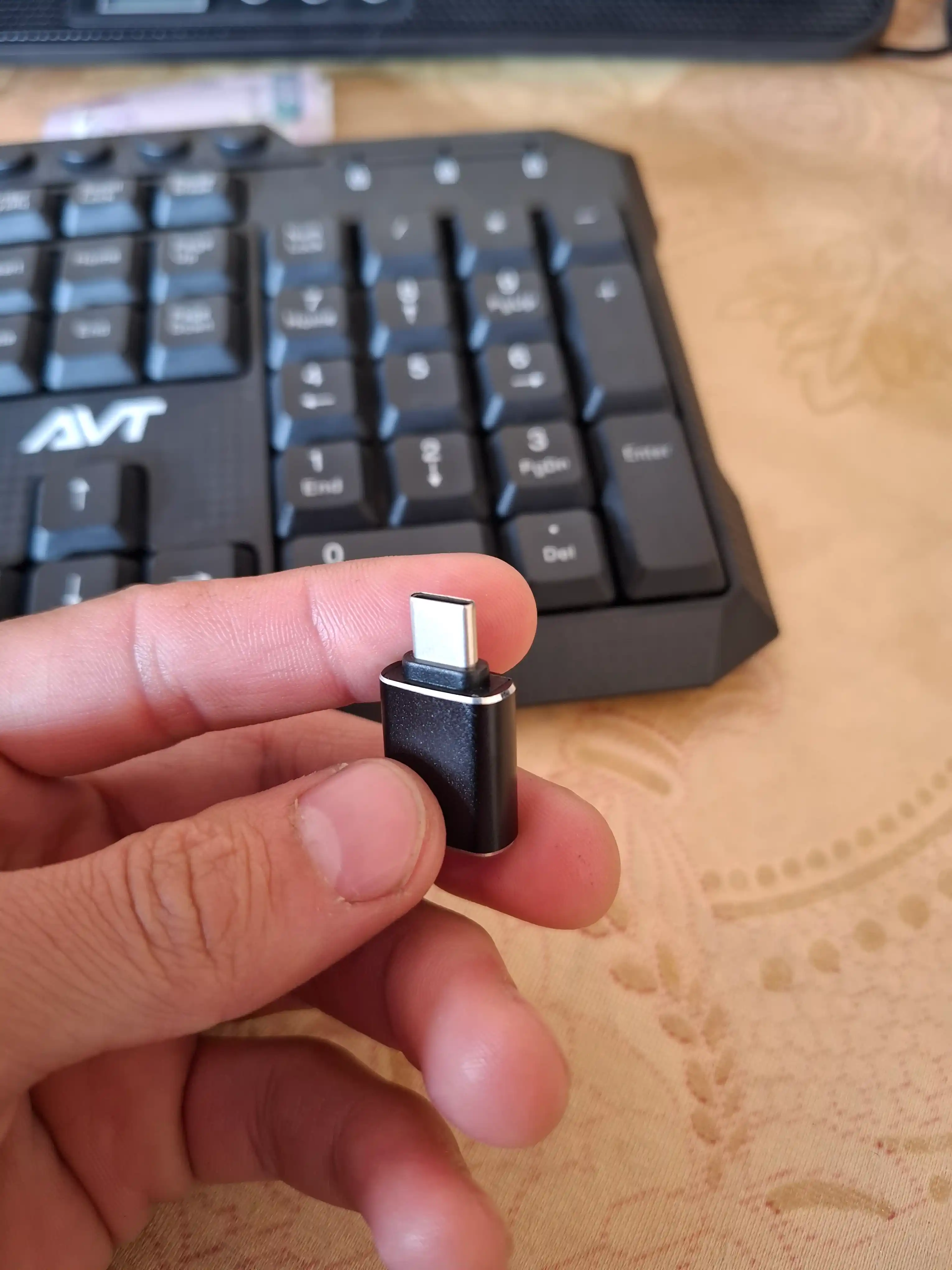 Type-C → USB 3.0 Adapter OTG, Tezkor Ma’lumot Uzatish, Zaryadlash, Alyuminiy Korpus