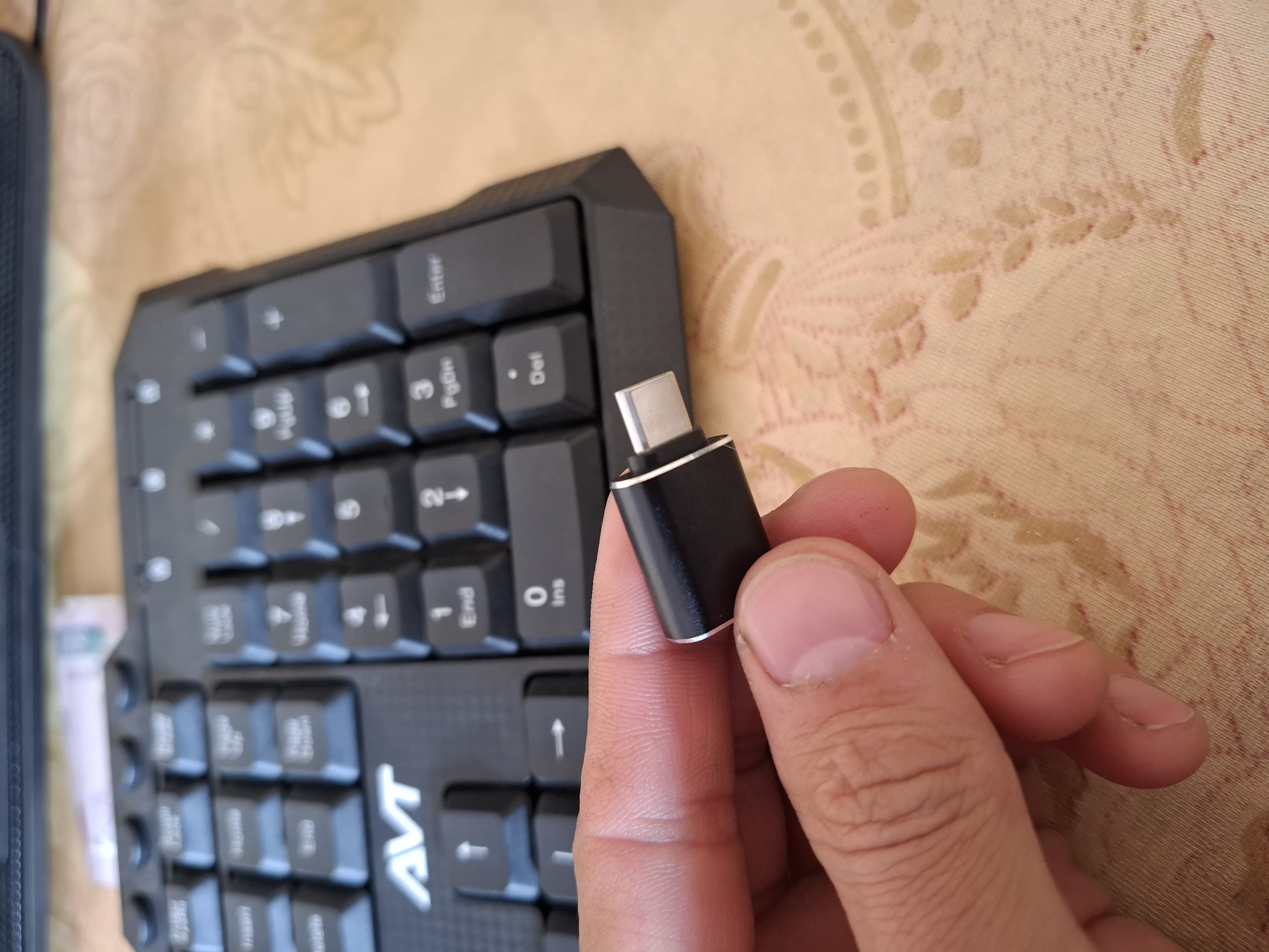 Type-C → USB 3.0 Adapter OTG, Tezkor Ma’lumot Uzatish, Zaryadlash, Alyuminiy Korpus