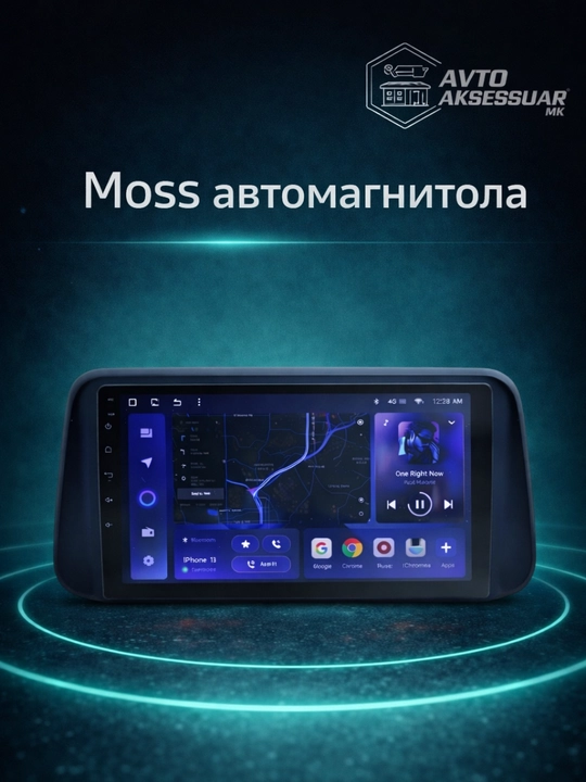 Автомагнитола MOSS M3 Android 9.0 9" экран 2/32GB 4/32GB 4/64GB GPS Bluetooth мультимедиа - 