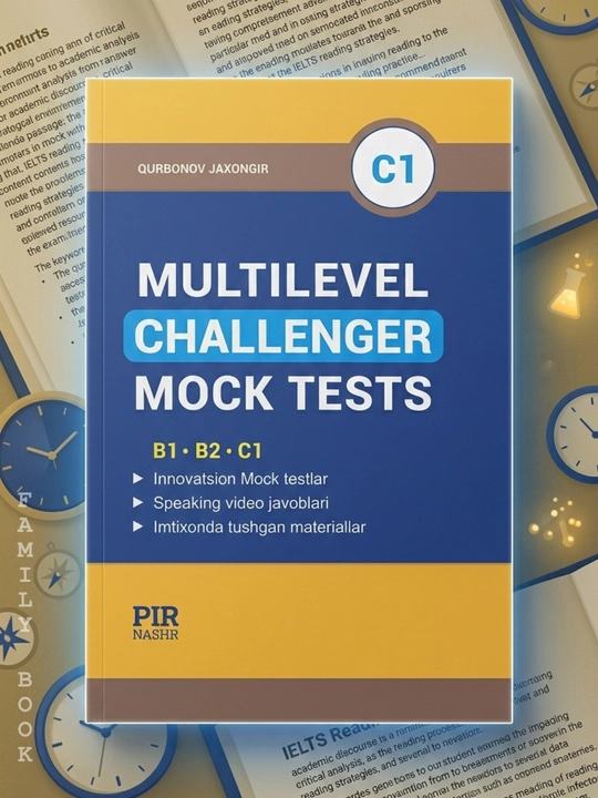 Multilevel top Mock Listening, Reading, Practice tests, Achiever C1 with answers - 