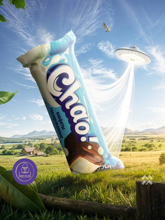 Конфеты Chao со сливочной нугой, 500 г