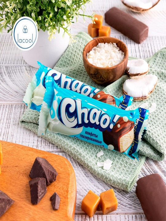 Конфеты Chao со сливочной нугой, 500 г