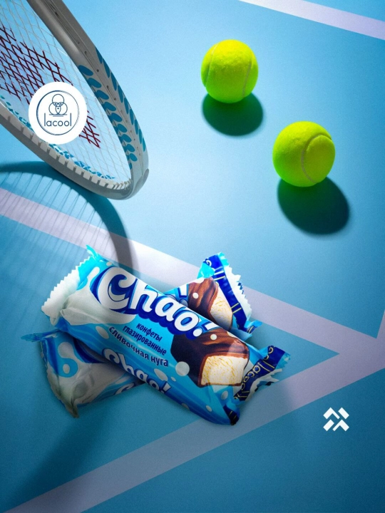Конфеты Chao со сливочной нугой, 500 г