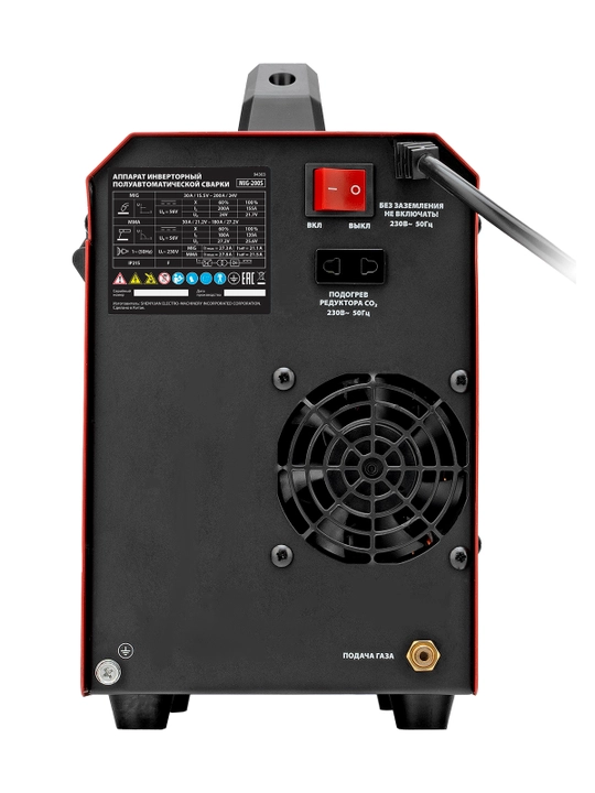 Инверторный аппарат MTX MIG-200S, 200A, ПВ 60%, катушка 5 кг, полуавтомат. cварка, 94303