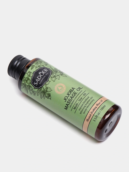 Jojoba moyi, tabiiy, 100 ml, kosmetik, yuz, tana va sochlar uchun, ajinlarga qarshi