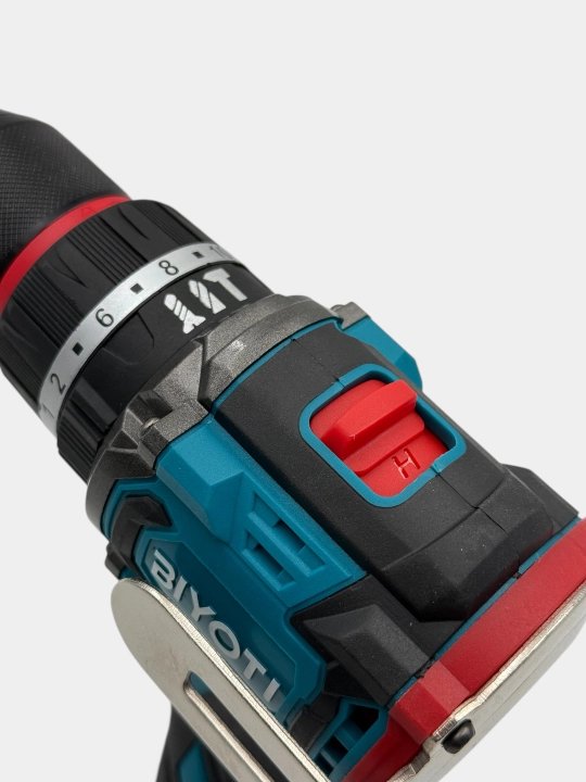 Аккумуляторный бесщёточный шуруповёрт BIYOTI BYT-CD1015C NEW, 16.8V, 45 Нм, 1400 об/мин