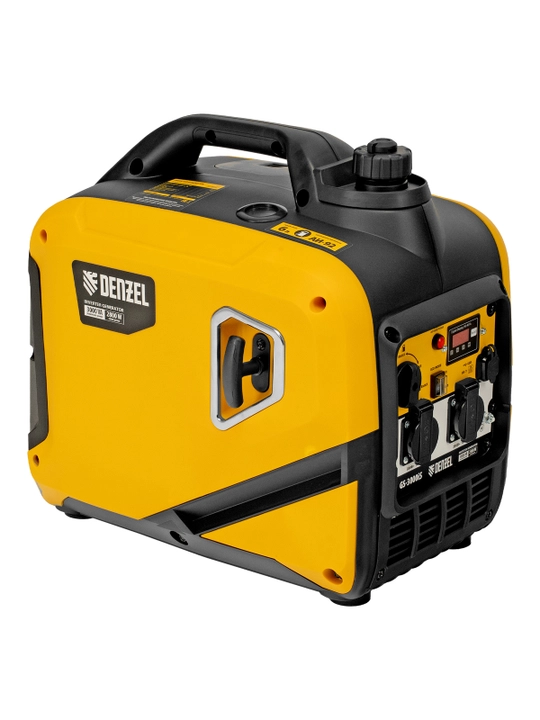 DENZEL GS-3000iS invertor generatori, 3,0 kVt, 230 V, yopiq korpus, qo‘lda ishga tushirish, 94716