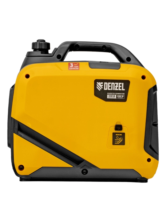 DENZEL GS-3000iS invertor generatori, 3,0 kVt, 230 V, yopiq korpus, qo‘lda ishga tushirish, 94716