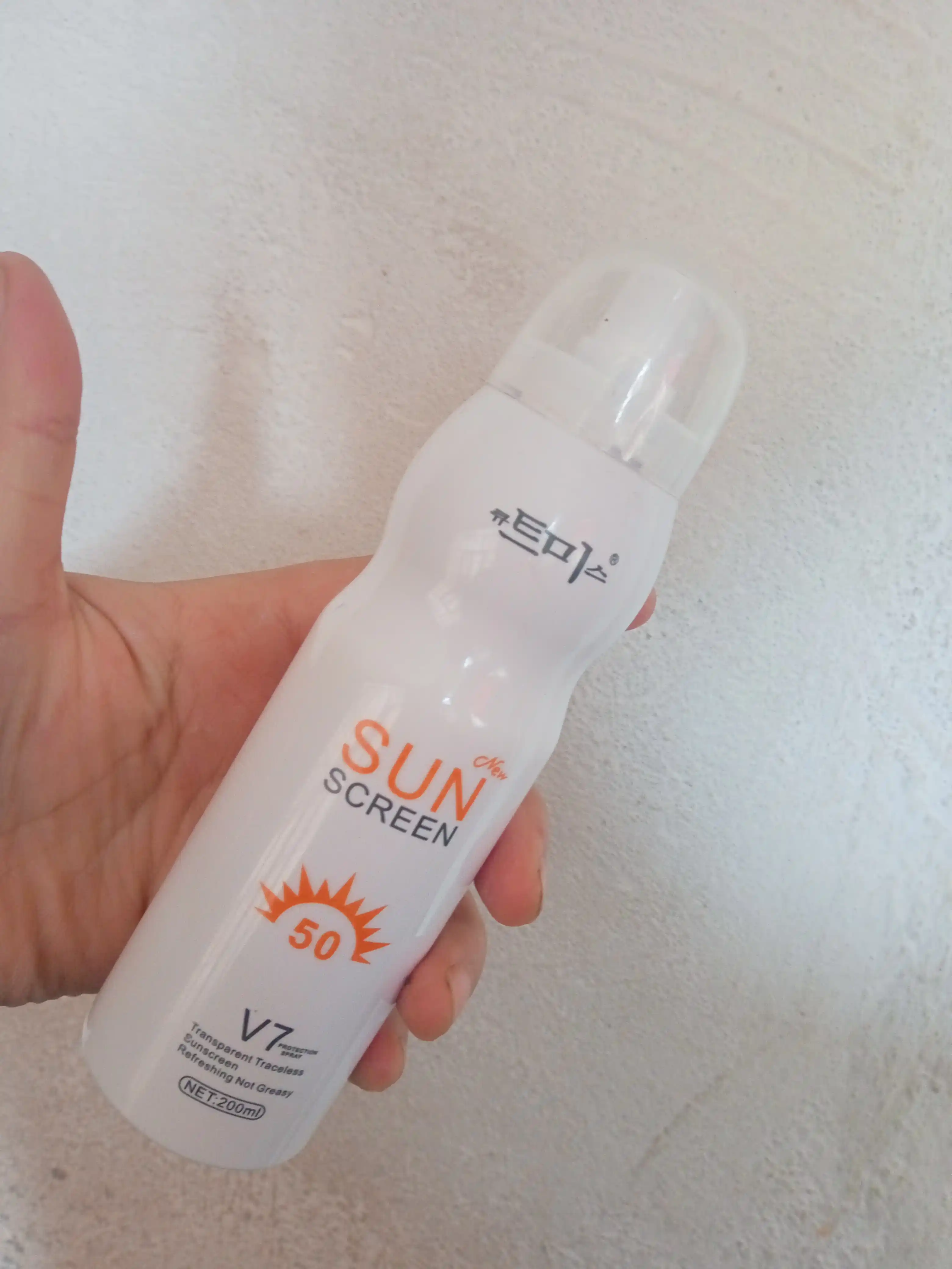 Quyoshdan himoya qiluvchi sprey Sun Screen DR-V8, V7 SPF 50+/PA+++