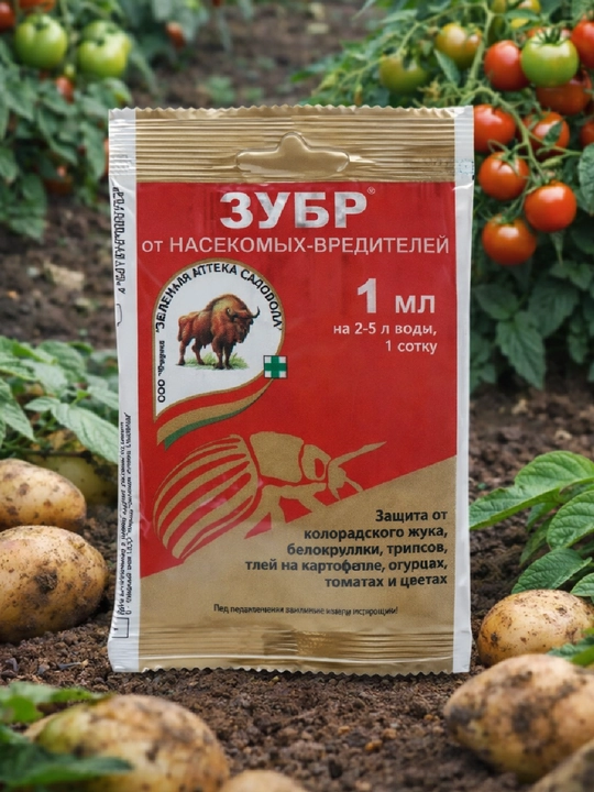 Zubr, zararkunandalarga qarshi insektitsid, 1 ml - 