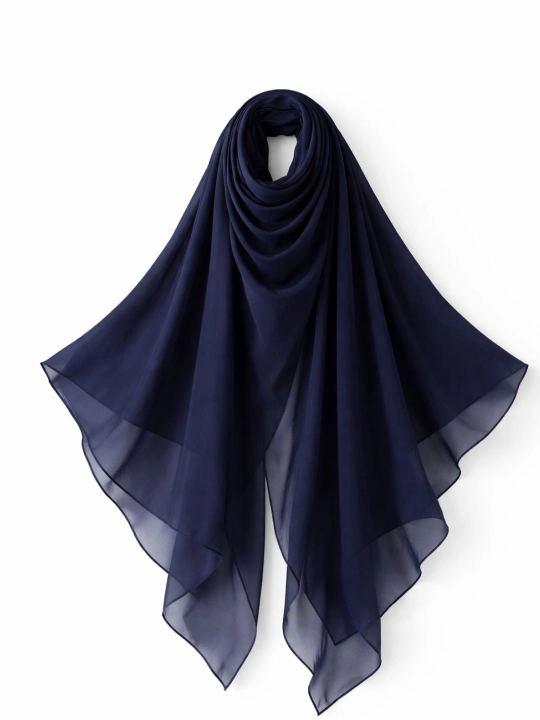Ayollar Misr ro`moli sharf 140x140sm krep shifon - 