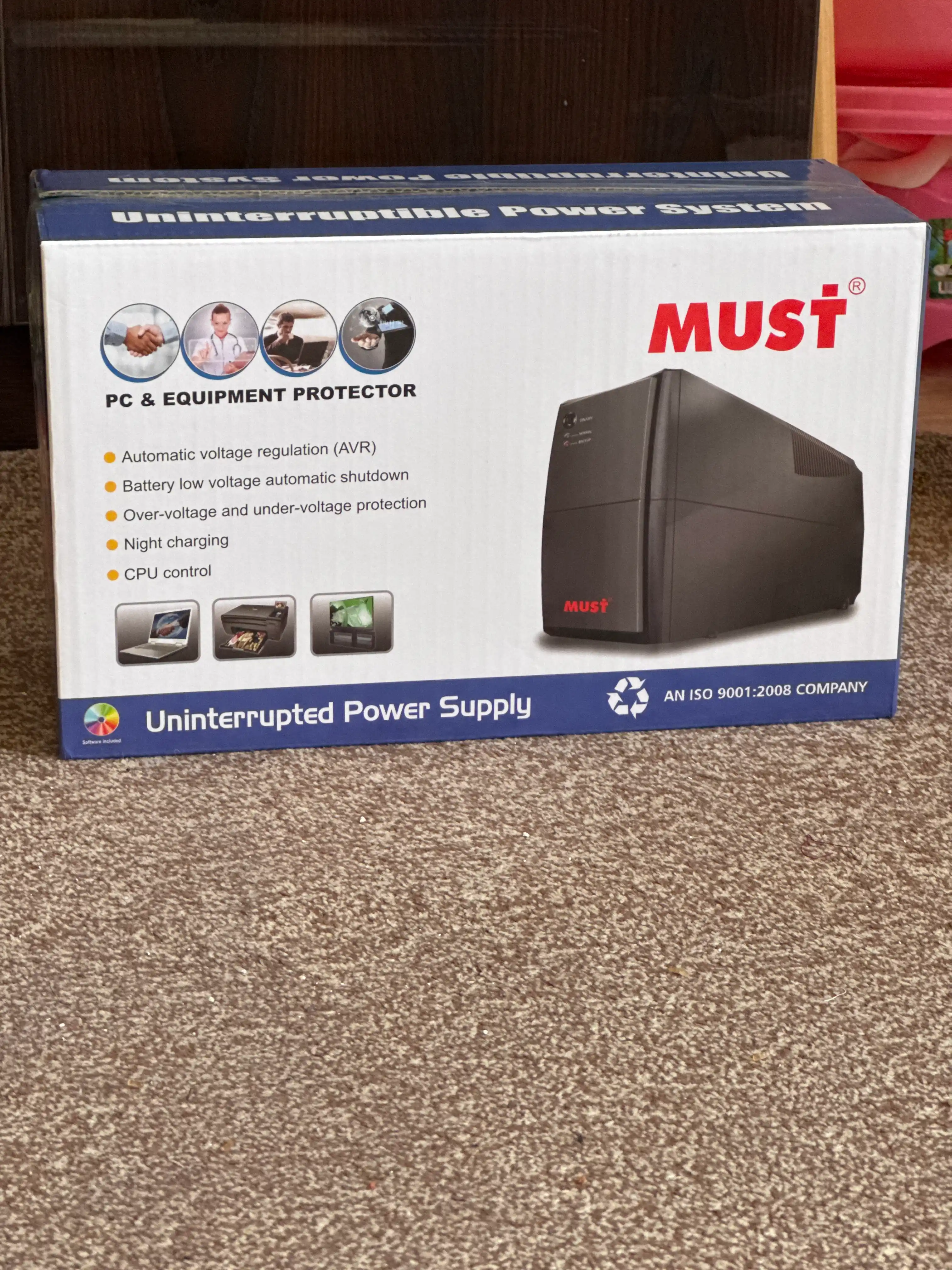 Uzluksiz quvvat manbai UPS MUST W600VA