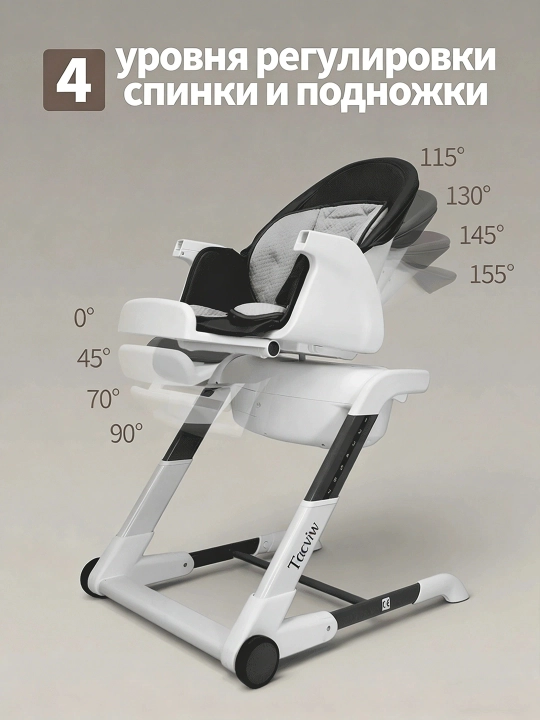 Стульчик для кормления ребенка, многофункциональный обеденный стул, 3 в 1
