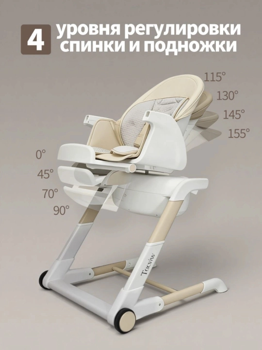 Стульчик для кормления ребенка, многофункциональный обеденный стул, 3 в 1