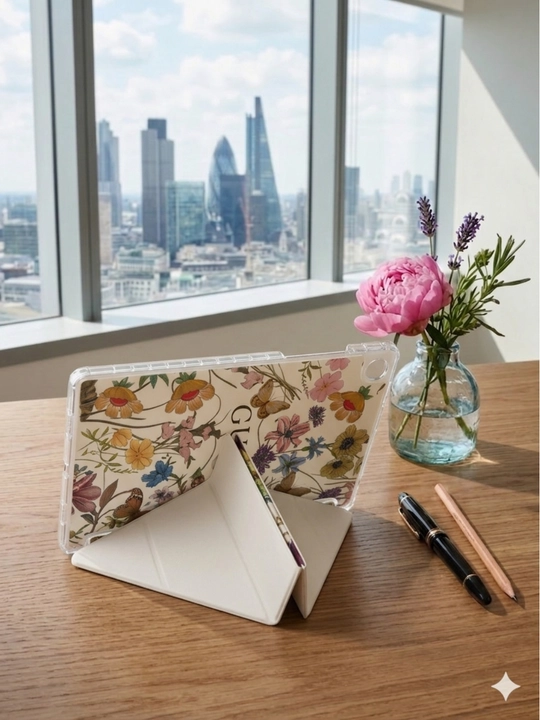Xiaomi Redmi Pad 2 plansheti uchun g‘ilof, taglik funksiyasiga ega bo‘lgan himoya g‘ilof-kitobcha
