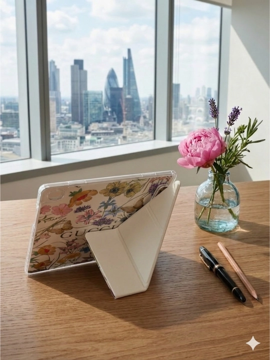 Xiaomi Redmi Pad 2 plansheti uchun g‘ilof, taglik funksiyasiga ega bo‘lgan himoya g‘ilof-kitobcha