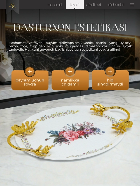 Bezakli patnis  dekorativ idish,oshxona idishlari,пасудалар, patnis 2 dona