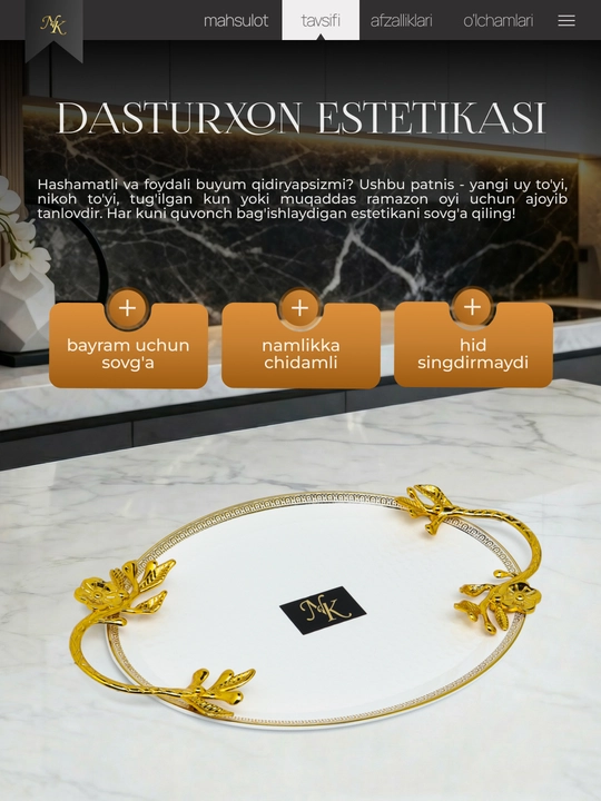 Bezakli patnis  dekorativ idish,oshxona idishlari,пасудалар, patnis 2 dona