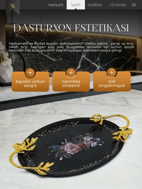 Bezakli patnis  dekorativ idish,oshxona idishlari,пасудалар, patnis 2 dona