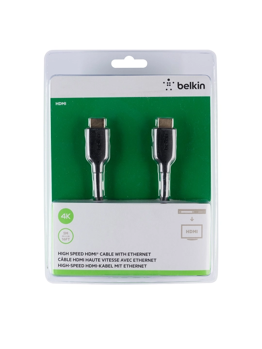 Kabel Belkin 4K Ultra HD Ethernet HDMI, 1m/2m/5m, 1080p, 3D, LAN