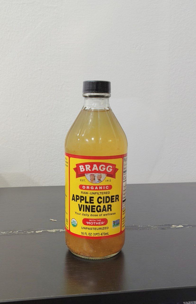 Яблочный уксус Bragg Organik, 473мл, без фильтрации
