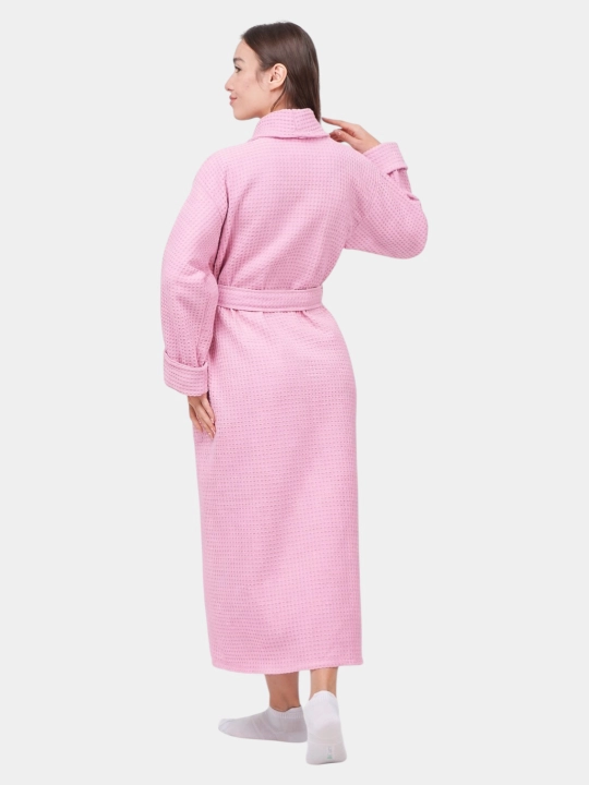 Вафли халат - для женщин и мужчин, 100% хлопок, L, XL, 2XL, 3XL